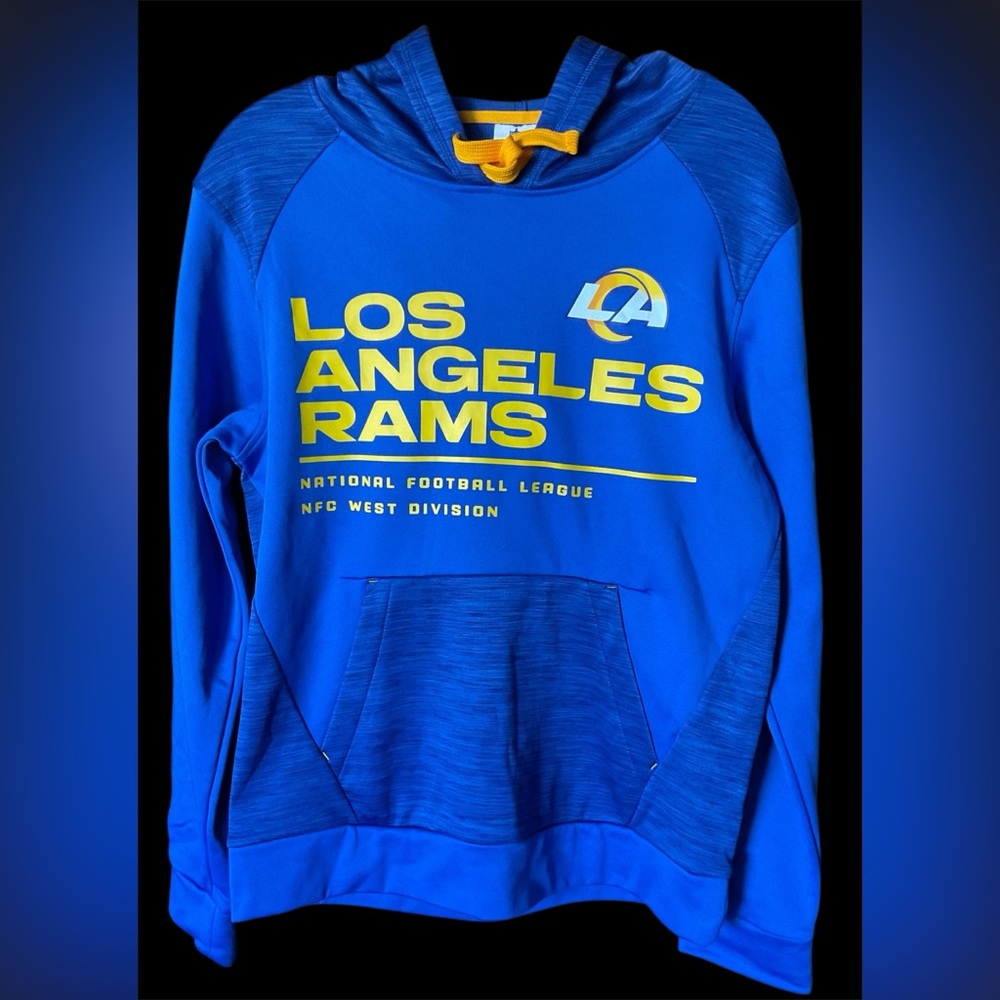 Los Angeles Rams Blue Hoodie size S